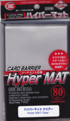 KMC Hyper MAT Clear Sleeves (80 ct)